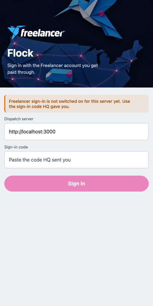 Sign in
